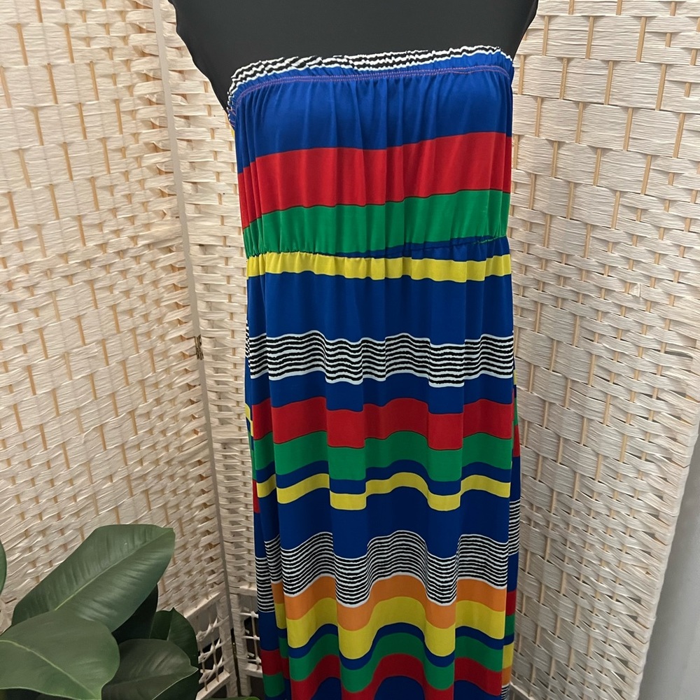Colorful Maxi Dress - Picture 2 of 11
